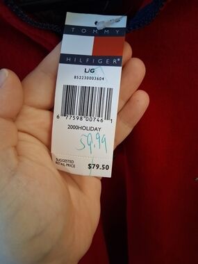 Tommy Hilfiger Red Dress with Brand Tag